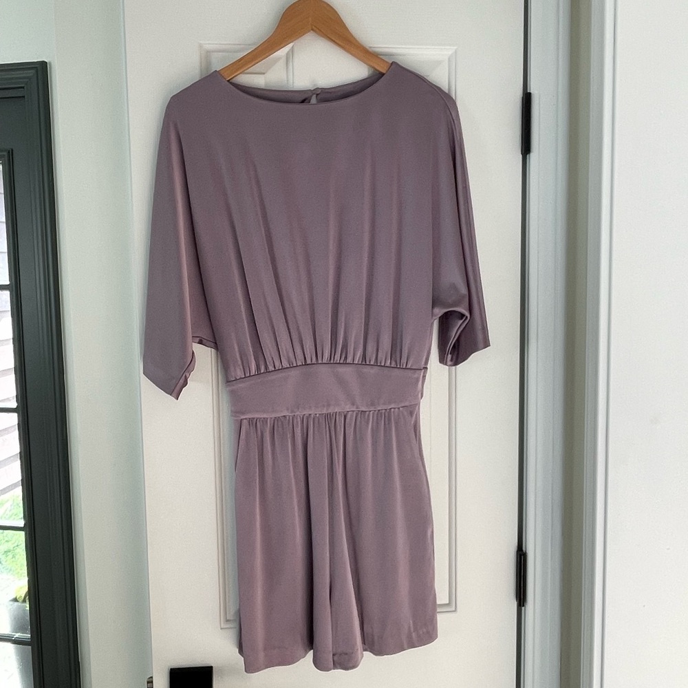 New Beautiful Halston Heritage Romper with Pockets